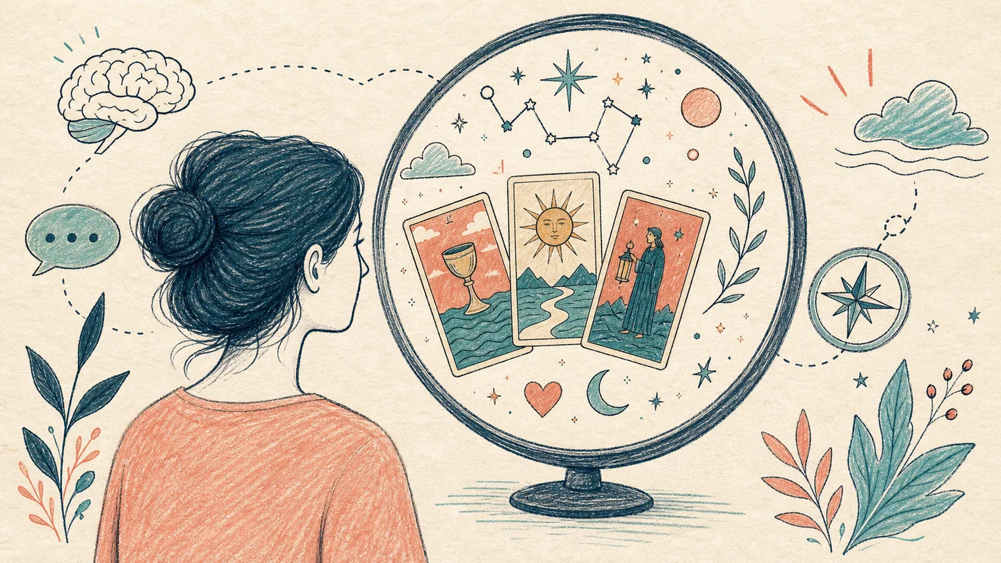 塔罗为什么准?深度解析占卜背后的心理与象征机制主题插图